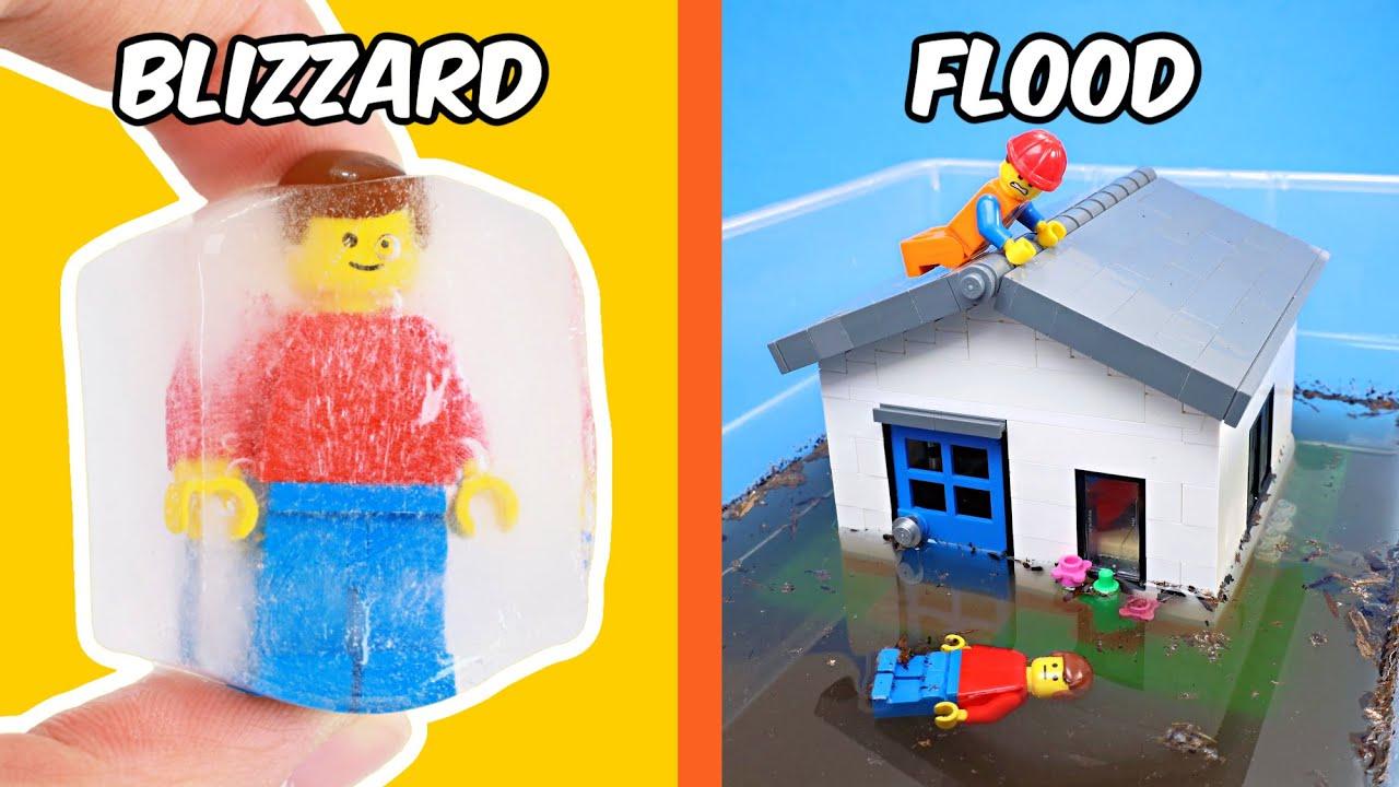 Я моделировал СТИХИЙНЫЕ БЕДСТВИЯ в LEGO... перевод - TD BRICKS