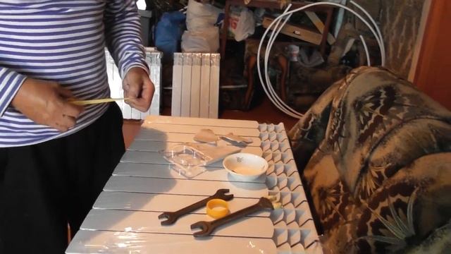 ОБВЯЗКА РАДИАТОРА ОТОПЛЕНИЯ. Установка батареи отопления