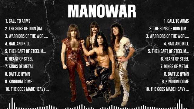 Manowar Top Hits Popular Songs Top 10 Song Collection