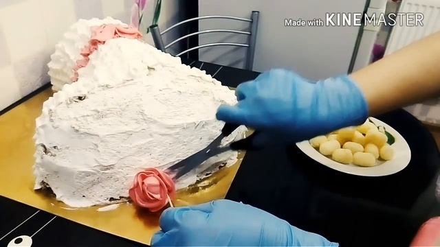 Как сделать торт букет роз из крема Наталья Торт Sweet stories