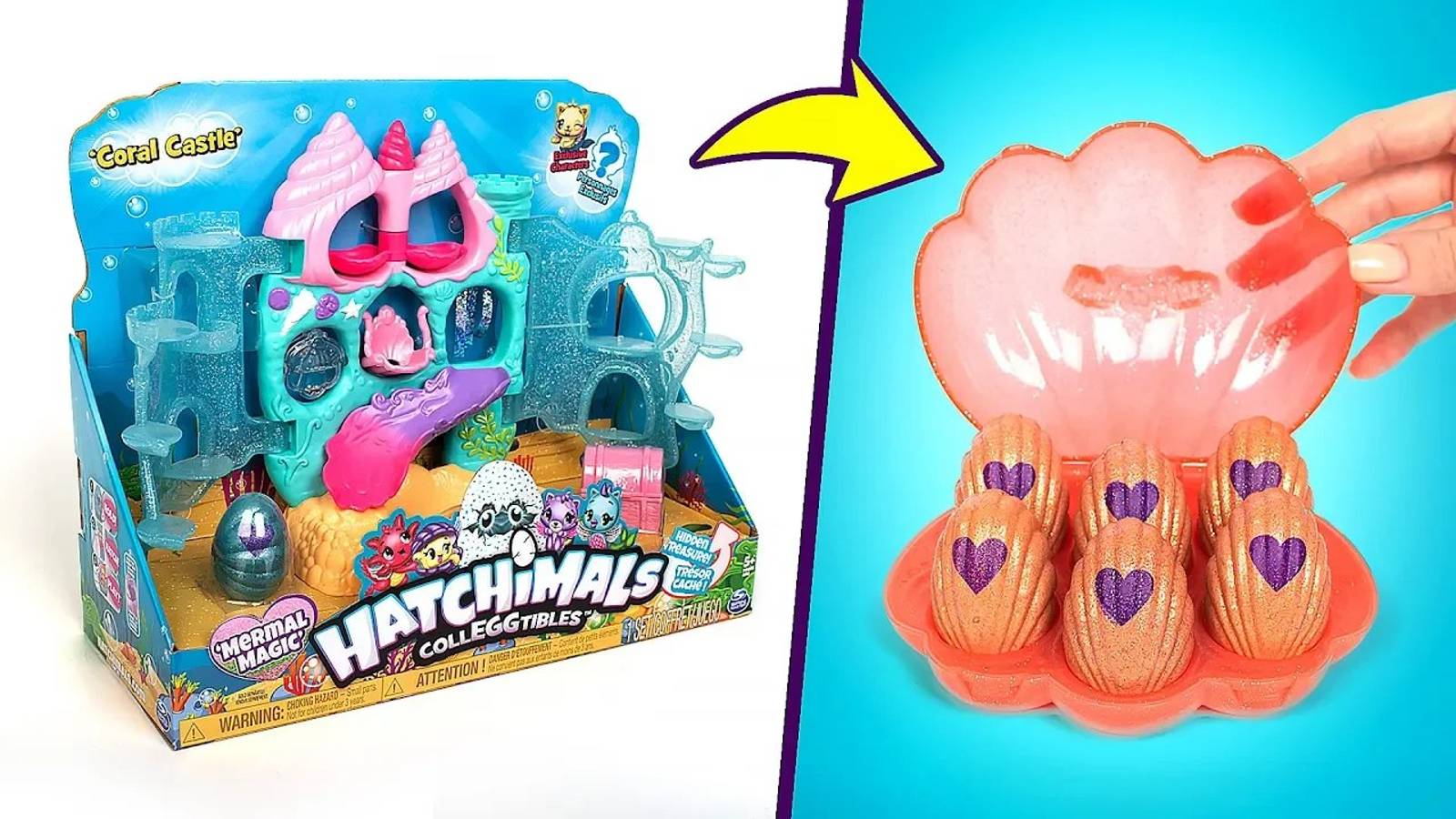 Распаковка! Hatchimals CollEGGtible. Магия русалок