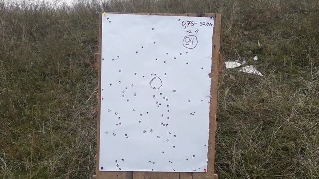 Отстрел нового ружья МР-27 ЕМ 12 кал на различных чоках, как на внутренних так и на внешних, дробь