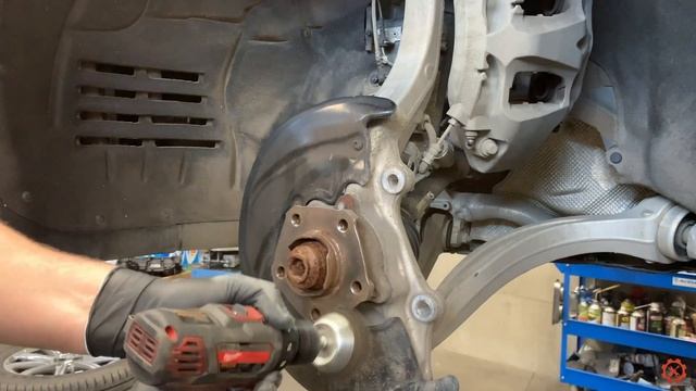 Замена Передних Тормозных ДИСКОВ и КОЛОДОК на Audi Q7