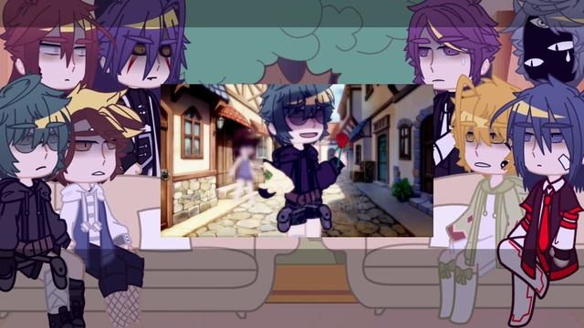 |?️|~ Реакция 13 карт на клип- "Охота на Лисицу | Gacha Club | by torikojii |?️|
