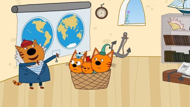 Три кота| Серия №36 | Сахалыы мультик | Дубляж