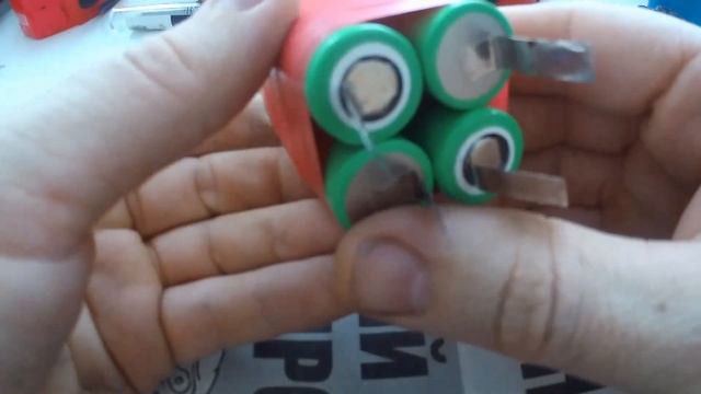 Переделка аккумуляторной батареи на Li-ion 14.4 v шуруповерт Makita 8281D