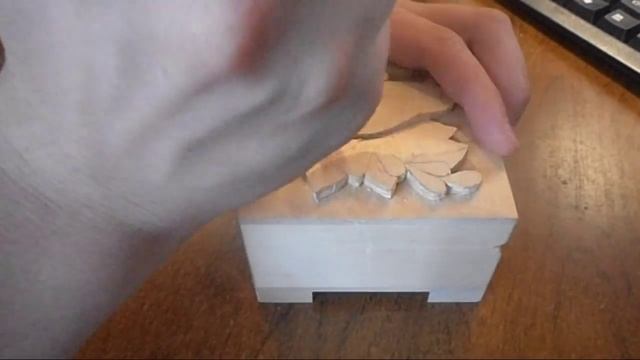 Резная шкатулка из липы. Резьбы по дереву | От начала и до конца.