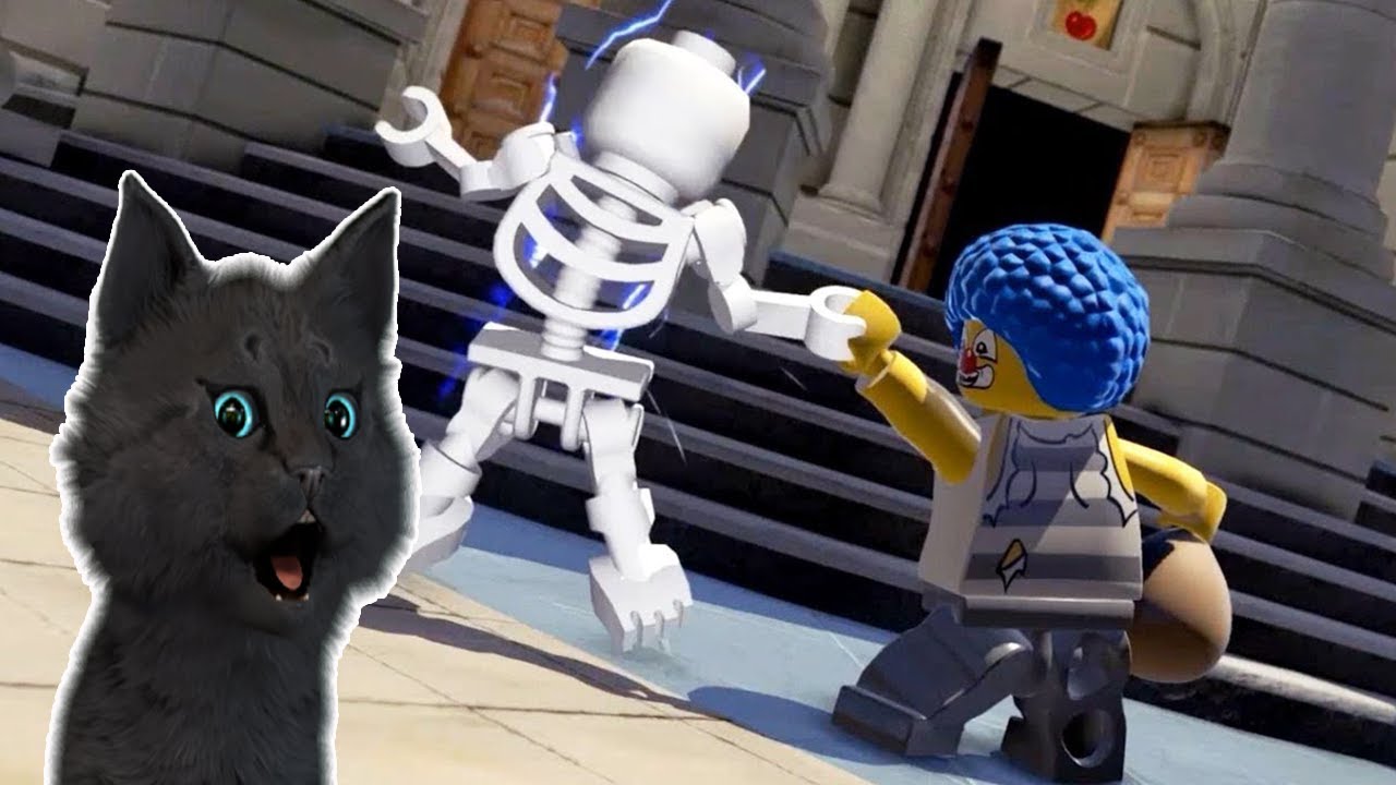 СУПЕР КОТ В ГТА ДЛЯ ДЕТЕЙ ЛЕГО СИТИ ? Lego City Undercover ? ЧЕЙЗ МАККЕЙН ПРОТИВ КЛОУНОВ
