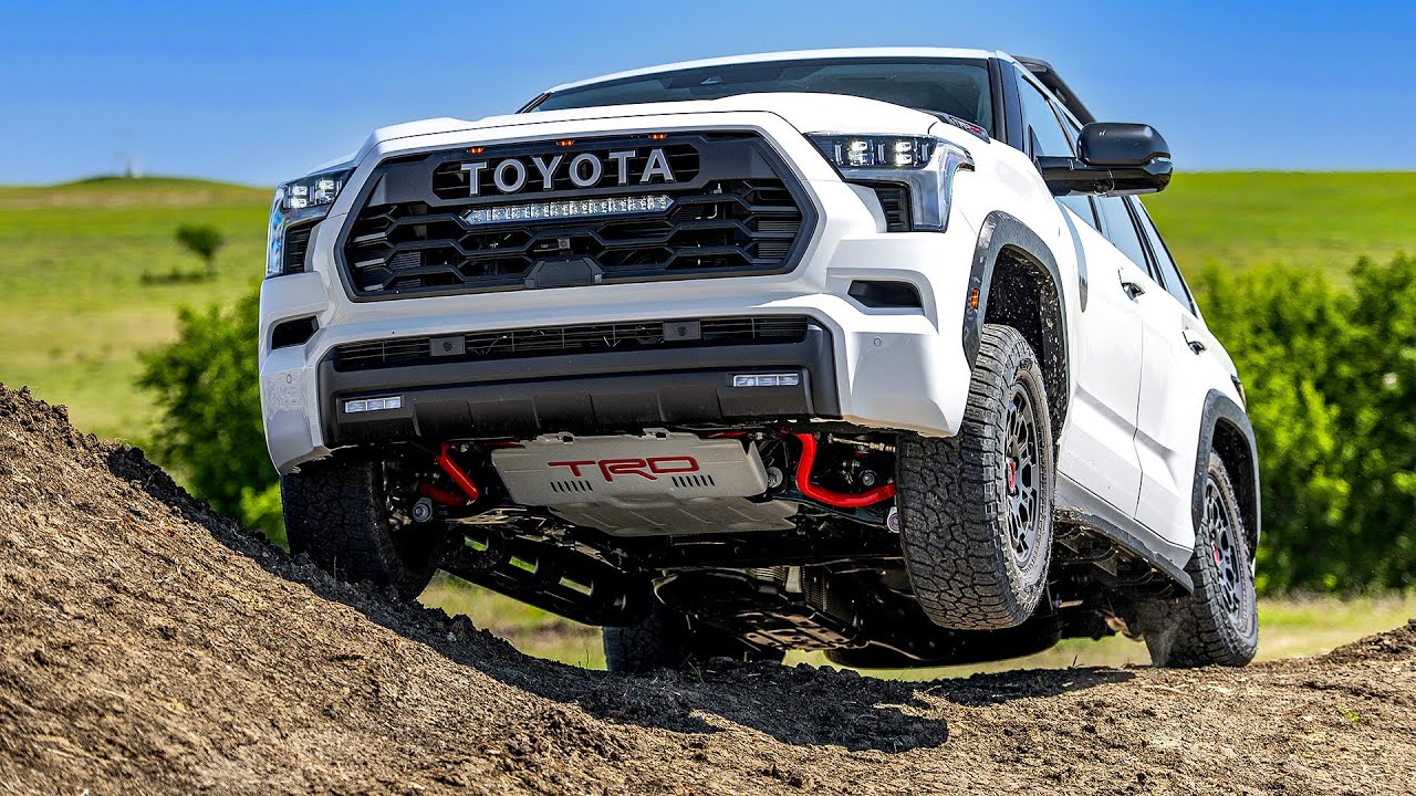 2023 TOYOTA SEQUOIA TRD PRO – тест-драйв по бездорожью.