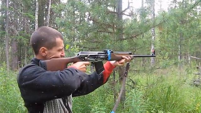 Пристрелка карабина (Вепрь) 7.62х39