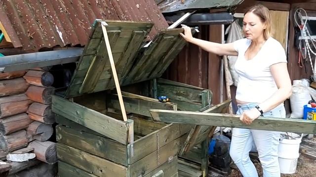 Компостная яма больше не воняет. Делай по правилам