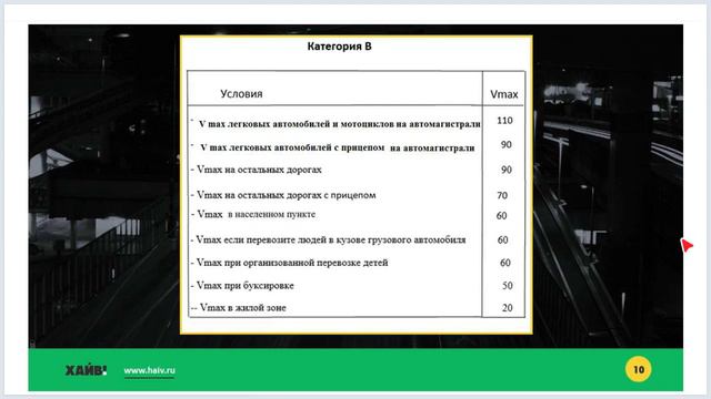 Лекция 24 - Скорость движения