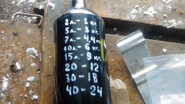 Как заправить баллон углекислотой.