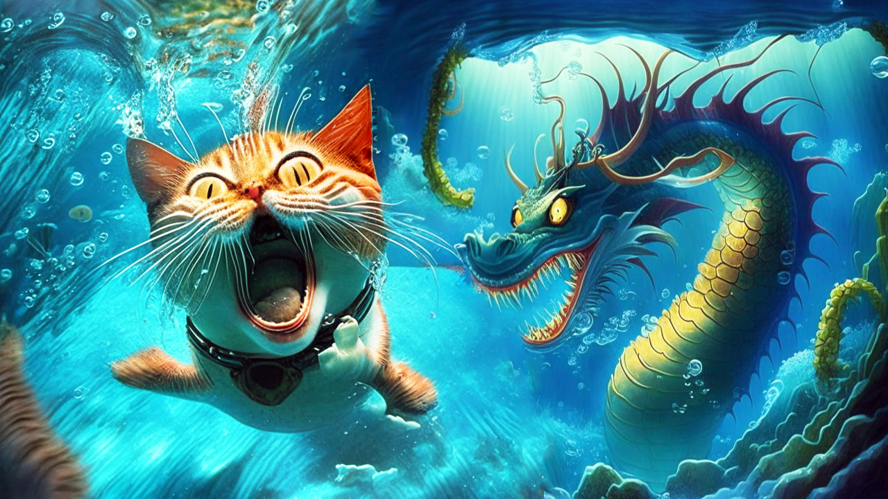 ЭТО ЖЕ ДРАКОН! ► Cat Goes Fishing |10|
