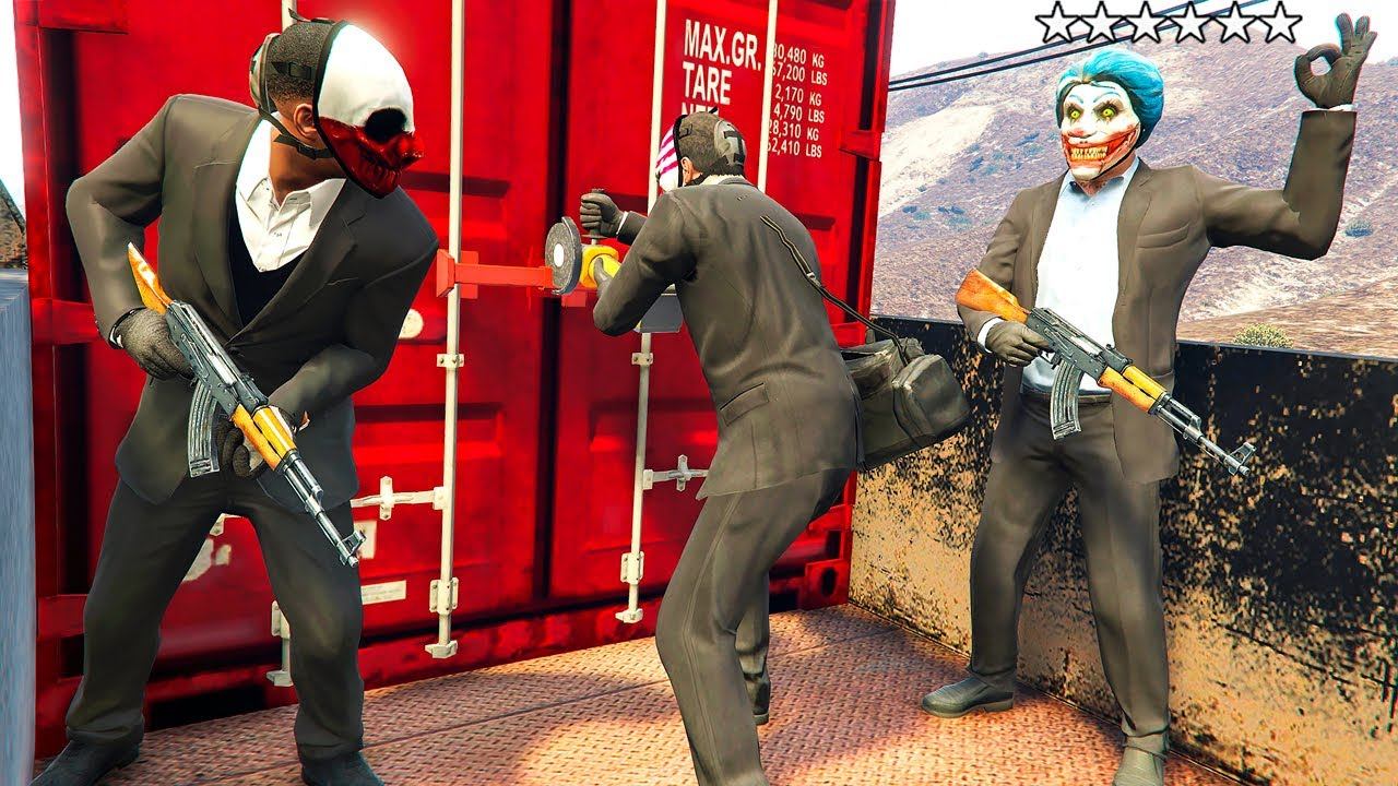 ВЕЛИКОЕ ОГРАБЛЕНИЕ ПОЕЗДА НА 70.000.000$ в ГТА 5 МОДЫ! МАЙКЛ ФРАНКЛИН И ТРЕВОР GTA 5 ВИДЕО ИГРЫ