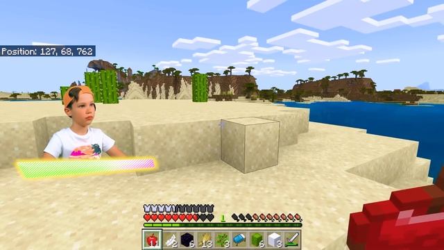 Выживание с Катей в Minecraft