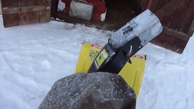 Изменения и доработка снегоуборщика.
