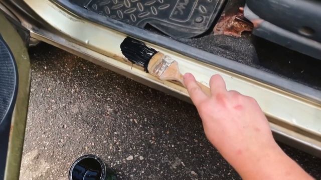 ПОКРАСИЛ ПОРОГИ ОБЫЧНОЙ КРАСКОЙ ПО РЖАВЧИНЕ ЧТО БУДЕТ?