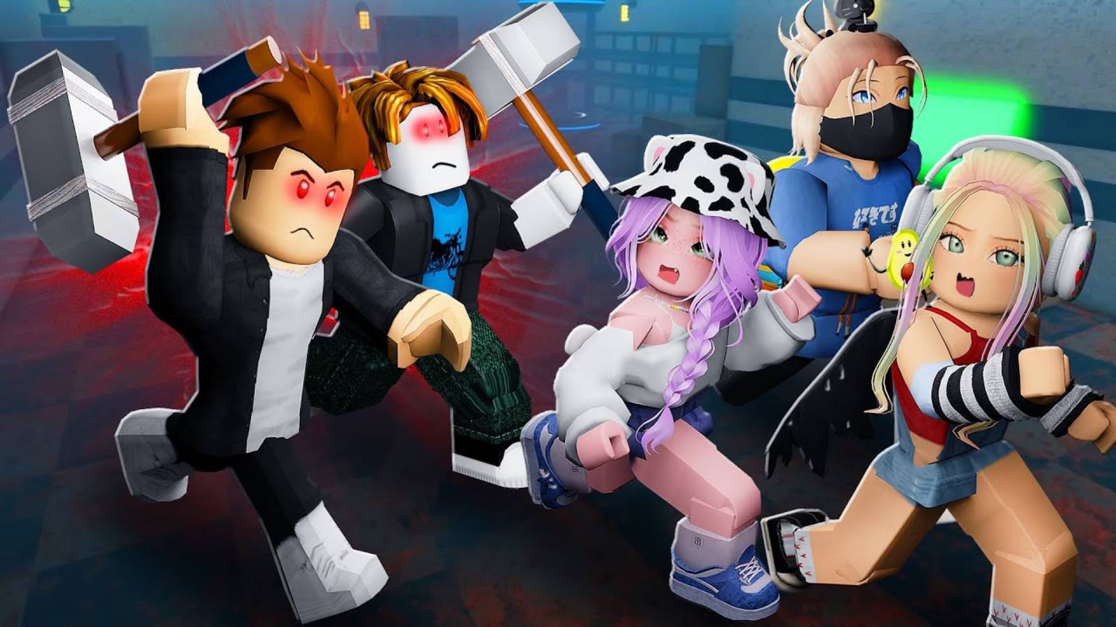 ФЛИ, НО 10 ИГРОКОВ НА СЕРВЕРЕ! Roblox