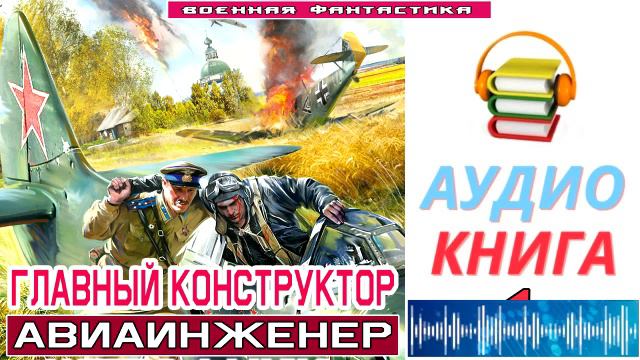 #Аудиокнига. «ГЛАВНЫЙ КОНСТРУКТОР-1! Авиаинженер». КНИГА 1.#Попаданцы.#БоеваяФантастика