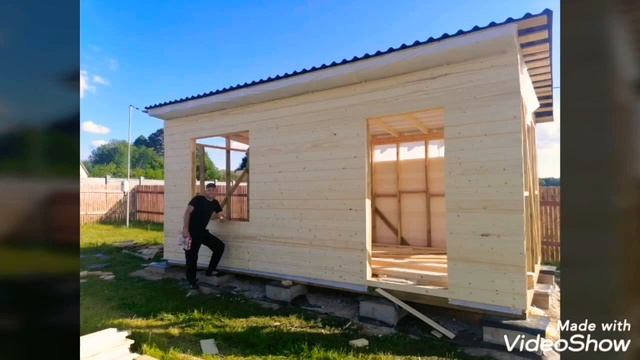 Дачный домик своими руками, за 100000 рублей!!!Смета в описании!
