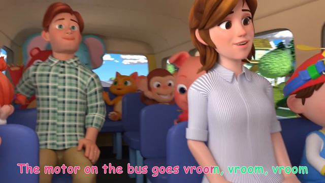 Wheels on the Bus _ @CoComelon Nursery Rhymes & Kids Songs