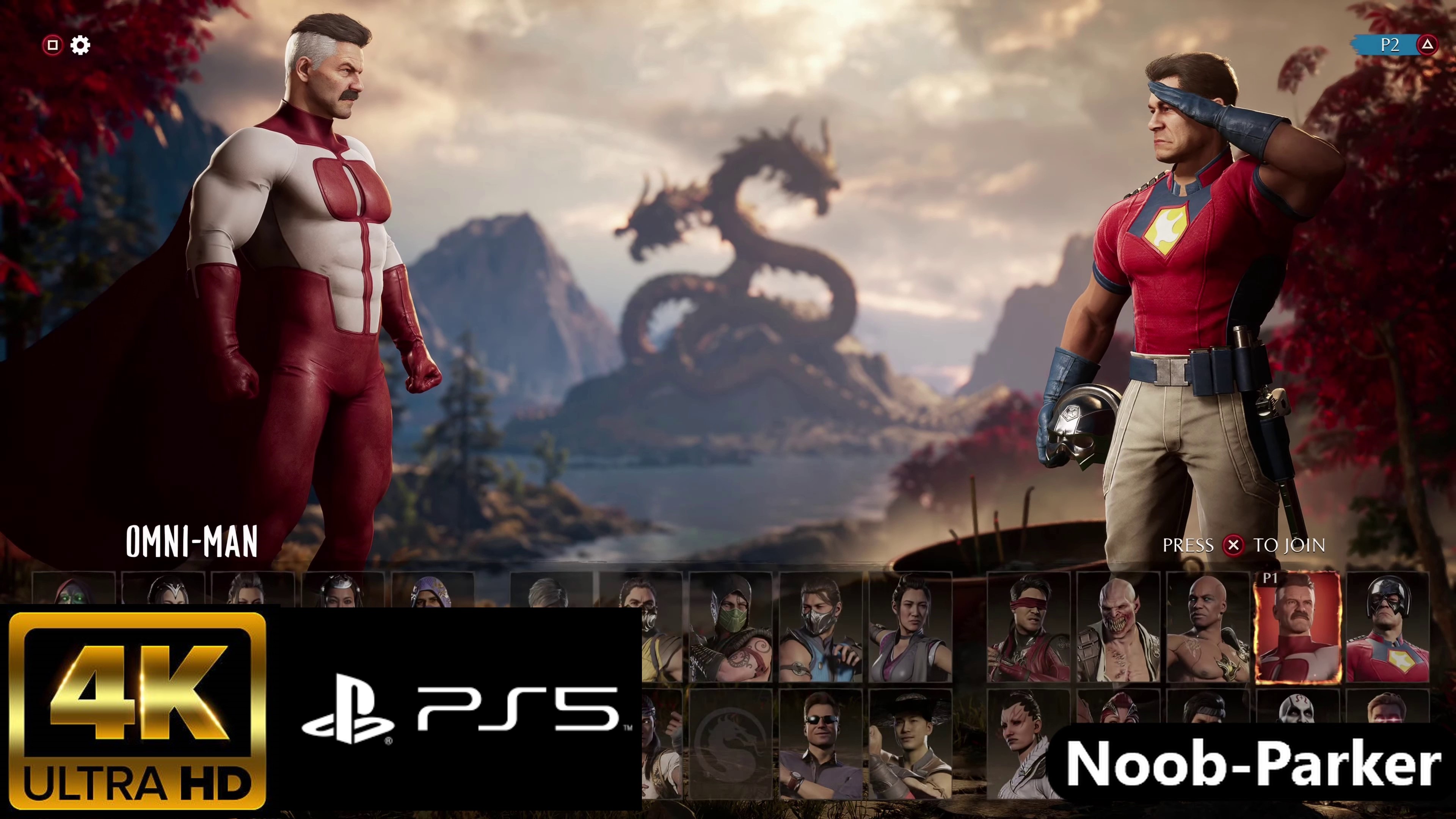 MK1 PS5 Mortal Kombat 1 Peacemaker Vs Omni-Man геймплей
