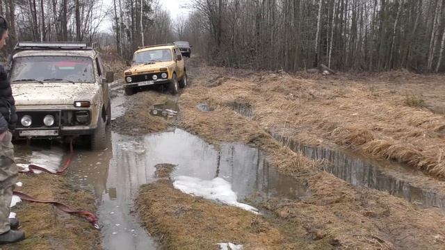 Стандартная НИВА 2121 на бездорожье! Возможности стандартной нивы на бездорожье!