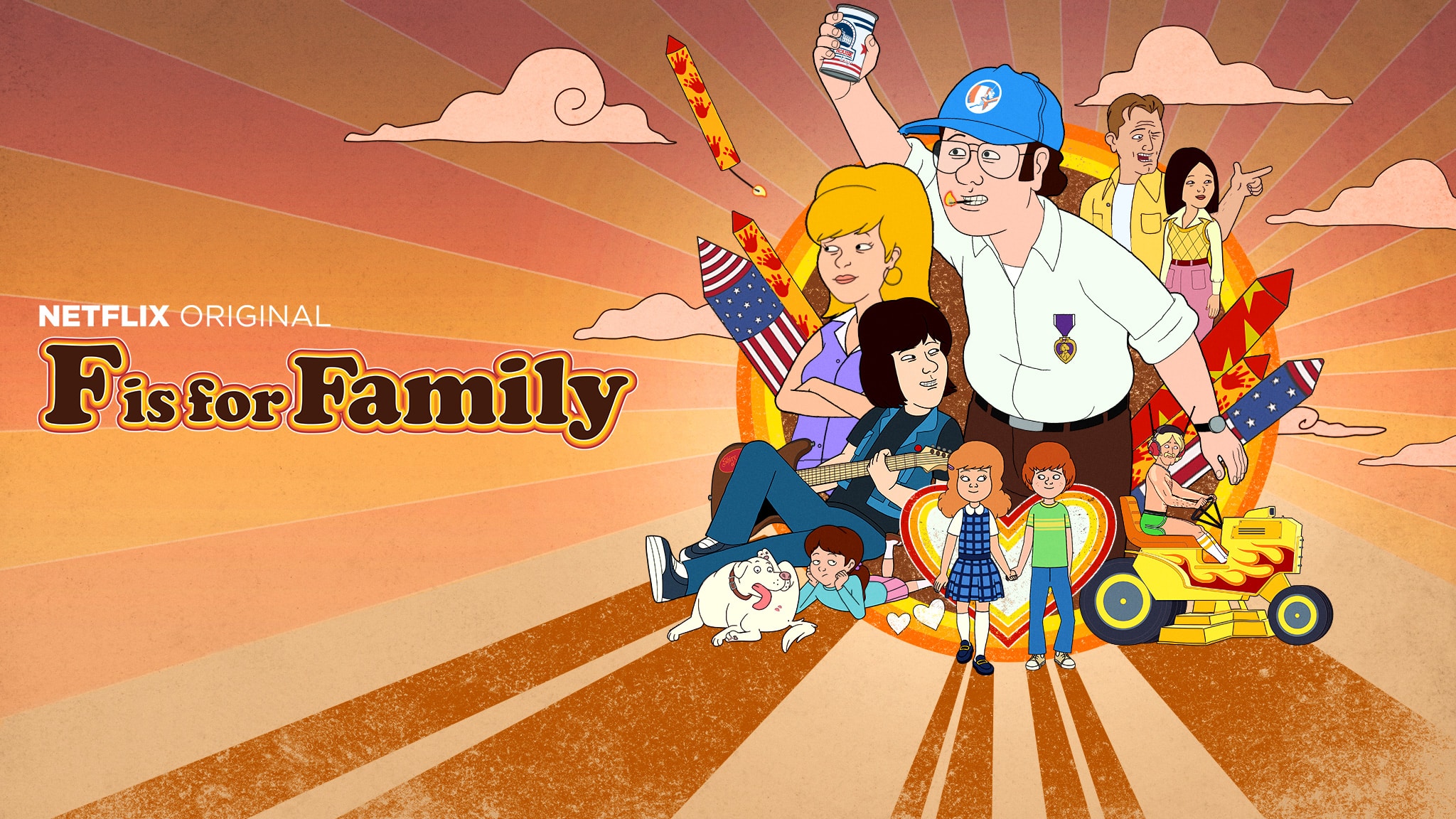 "С" - значит "Семья" / F is for Family - 1 сезон 1 серия (озвучка Jaskier)