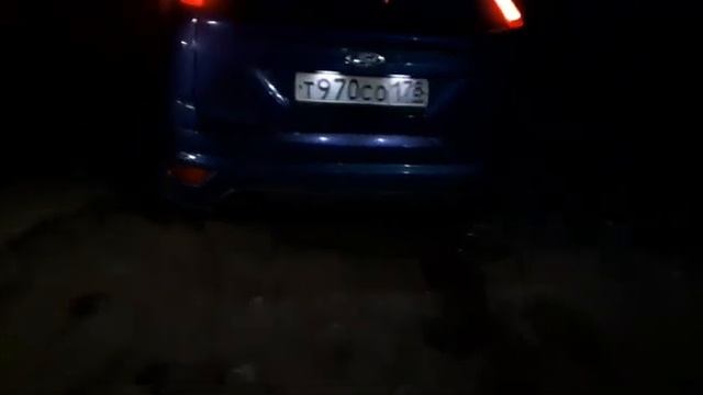 Focus ST mk2 exhaust /Фокус ст выхлоп