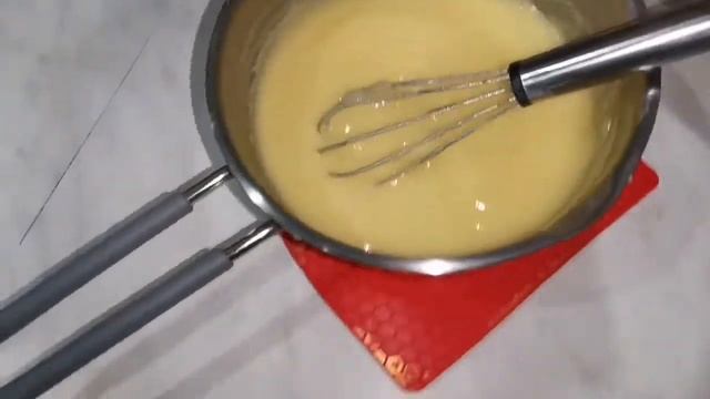 Торт Наполеон из готового слоёного теста с заварным кремом