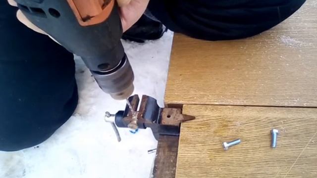 Как сделать зажим для троса своими руками . Совет для тех у кого есть мототехника и не только