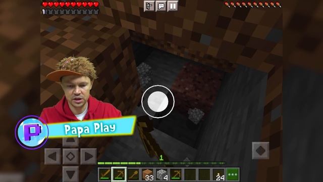 Первый дом в Minecraft