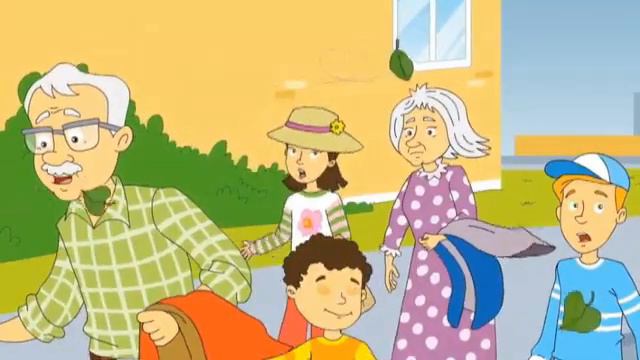 Family and Friends 2, Unit 10, Story It's hot today