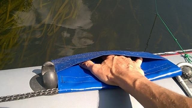 Крепление якоря на лодке пвх.