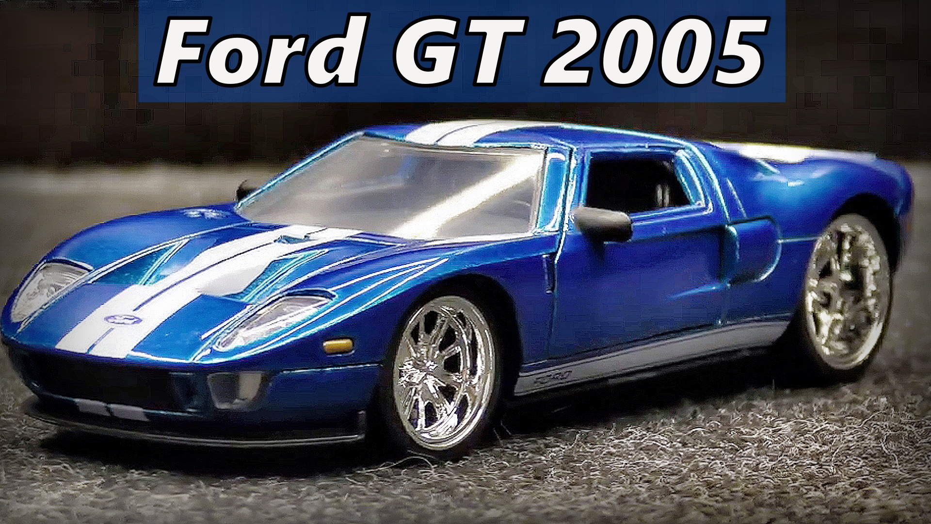 Ford GT 2005 Модель машины Масштаб 1:32 Jada Мини-копия автомобиля