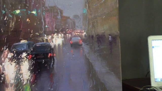 "Дождливый день 2". Художник Игорь Сахаров