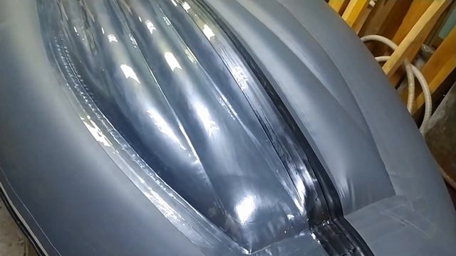 Как забронировать лодку ПВХ своими руками часть 2