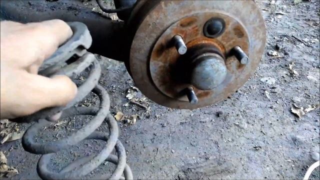 Замена ЗАДНИХ ПРУЖИН ПОДВЕСКИ на ОКЕ 11113 | На сколько ПРОСЕЛИ с 1998 года