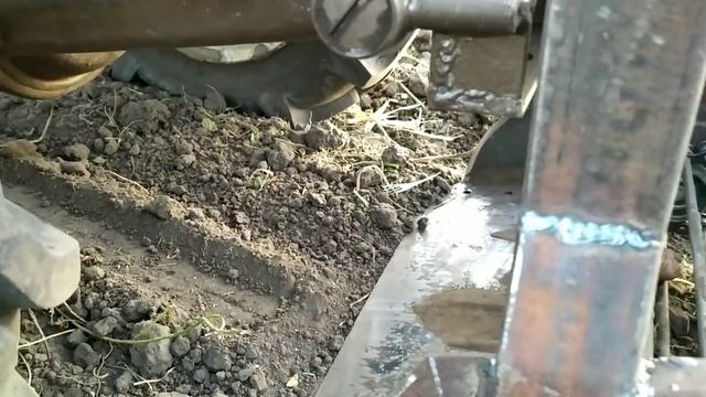 Картофелекопалка из ТРИММЕРА