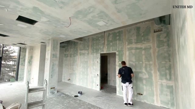 Отделка и покраска гипсокартона. Все этапы. Системный подход.