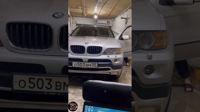 Ключ на бмв х5 е53 проточил + привязал к авто !