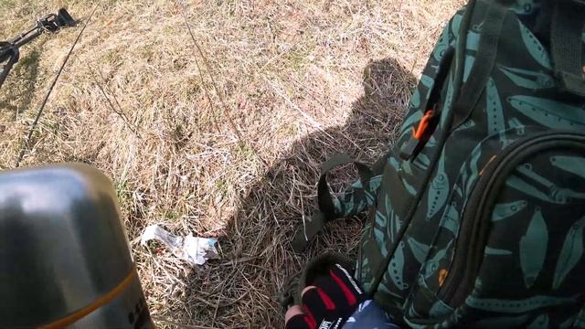 Открытие сезона 2020. Рыбачу в свой день рождения на микро речке.