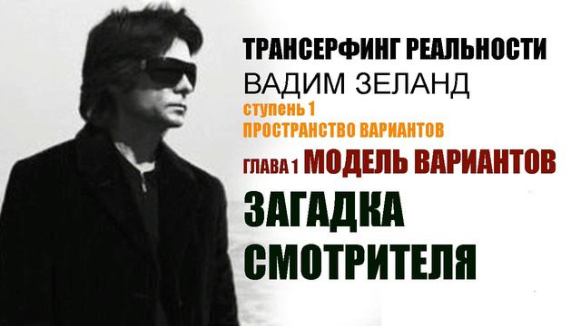 ТРАНСЕРФИНГ РЕАЛЬНОСТИ ВАДИМ ЗЕЛАНД. Ступень 1 Пространство вариантов. Загадка смотрителя.