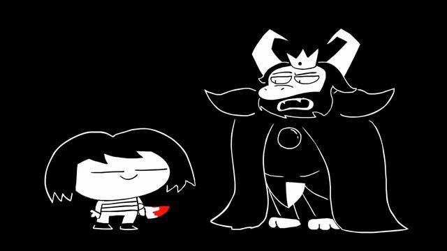 -Underpants Геноцид Концовка Пародия на Undertale Русский Дубляж-(720p)