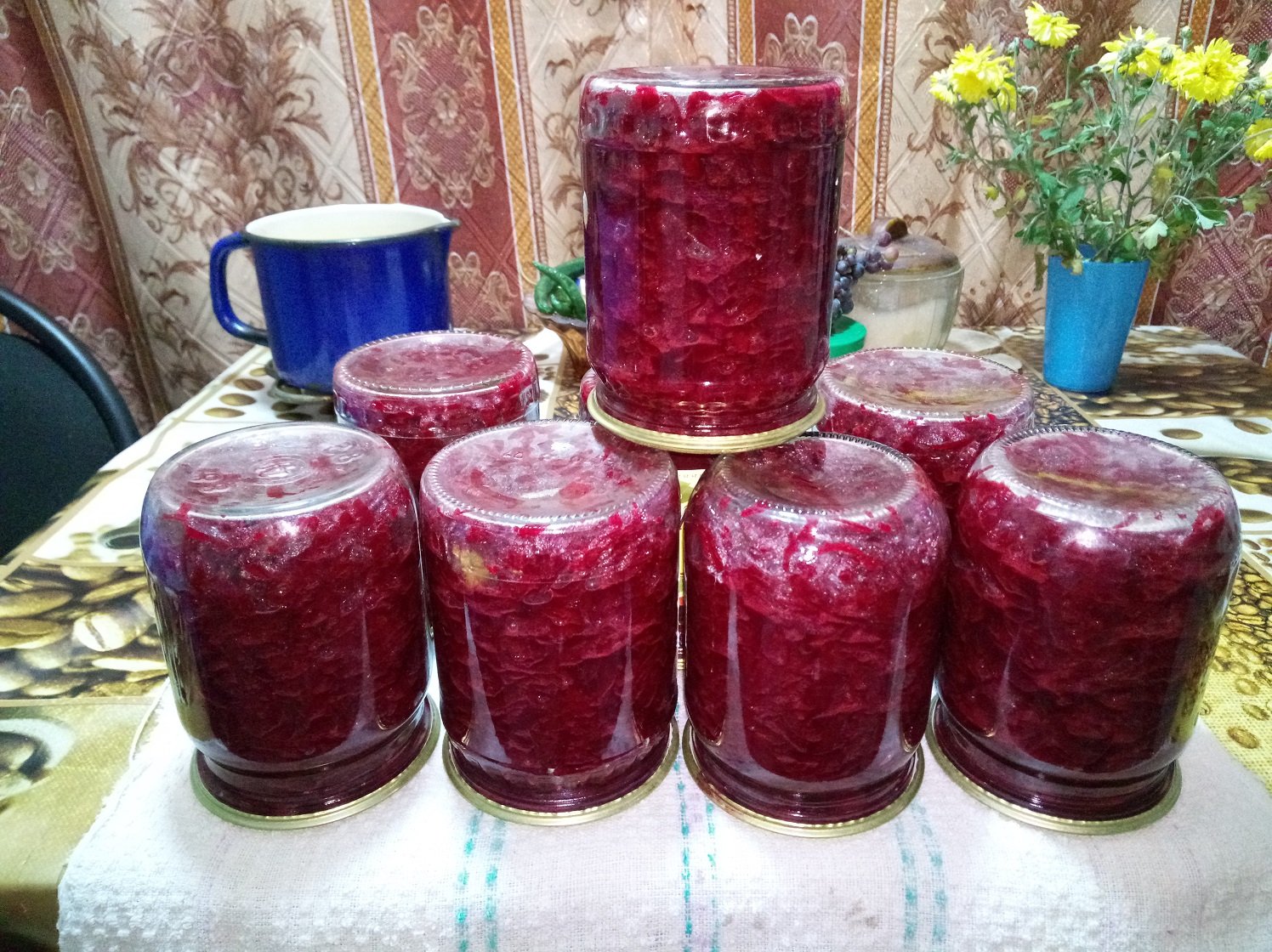 ? Салат из свеклы на зиму, проверен годами ?