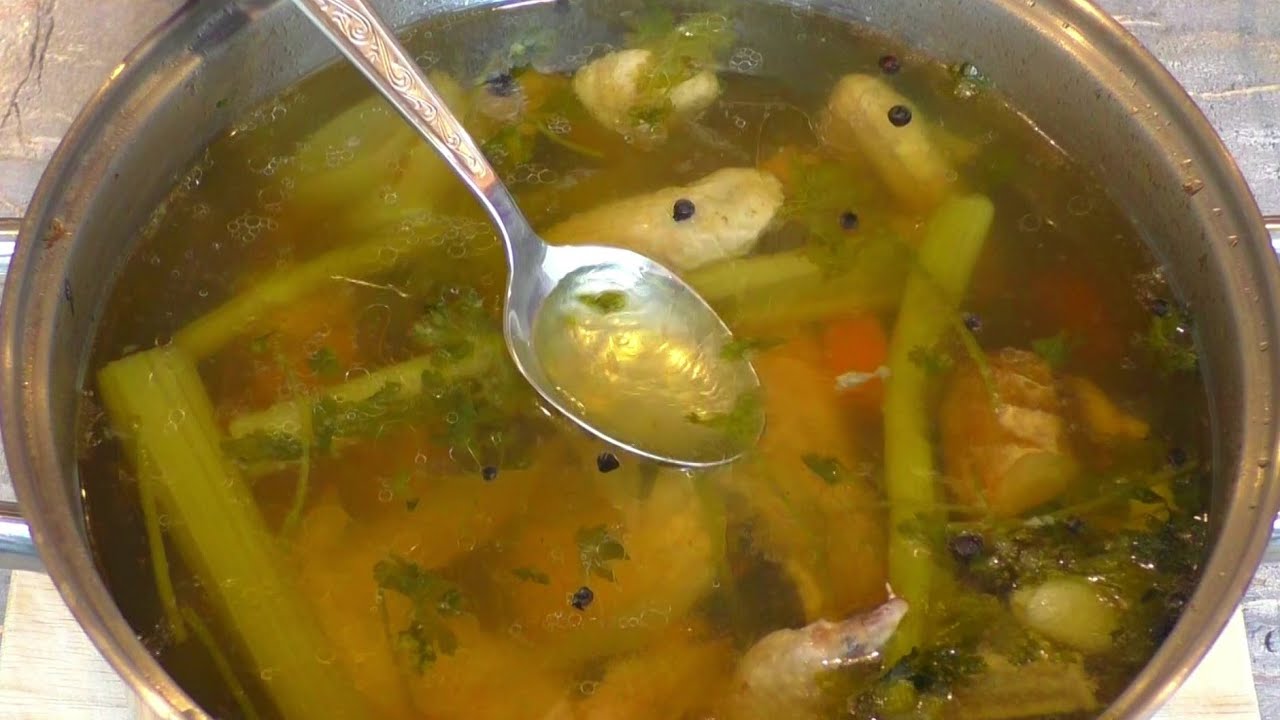 КАК СВАРИТЬ ИДЕАЛЬНЫЙ КУРИНЫЙ БУЛЬОН 5 ПРОСТЫХ ПРАВИЛ / как приготовить куриный бульон