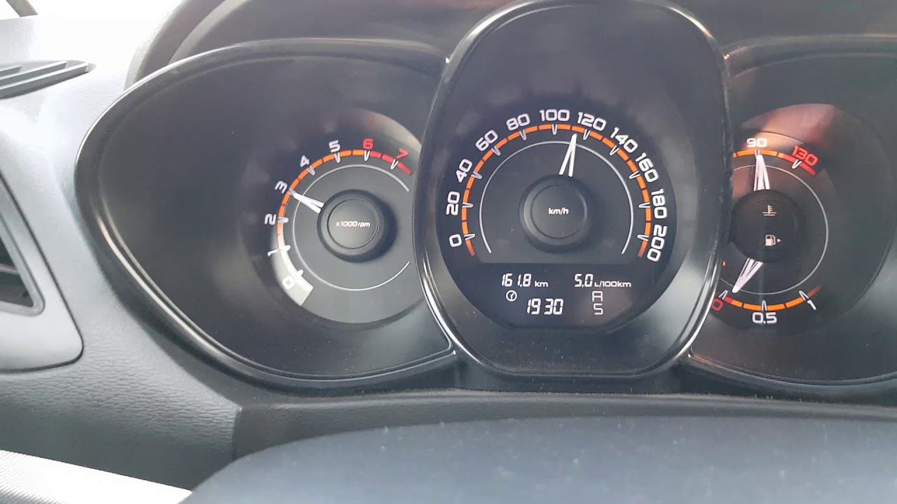 Лада Веста 1.8 АМТ расход топлива 90-150км/ч