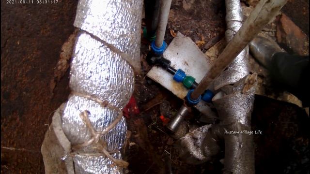 Как провести воду в баню чтобы не замерзала зимой,Сливаемый водопровод для бани своими руками