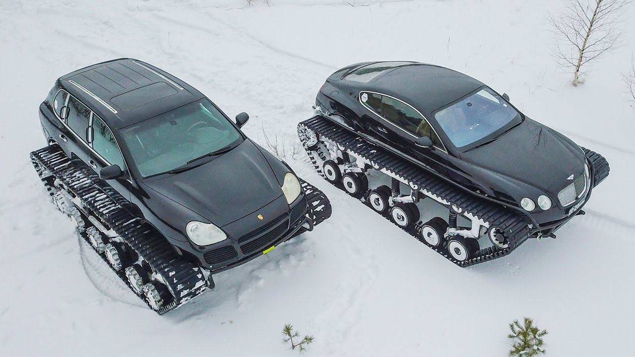 НОВЫЕ ГУСЕНИЦЫ, КОТОРЫЕ ЕДУТ ВЕЗДЕ. BENTLEY ULTRATANK.
